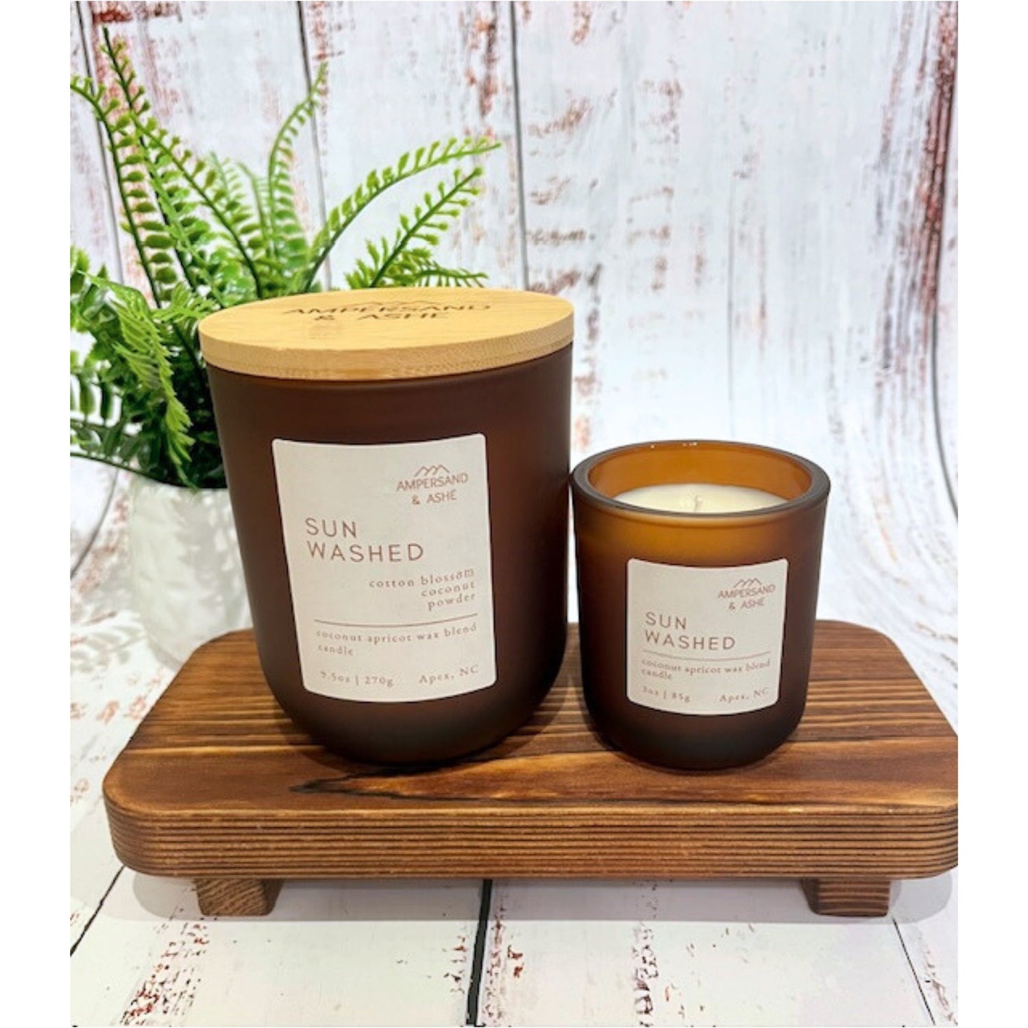 Coconut Apricot Wax Candles
